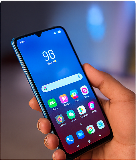 Telefoon close-up voor abonnement wijzigen
